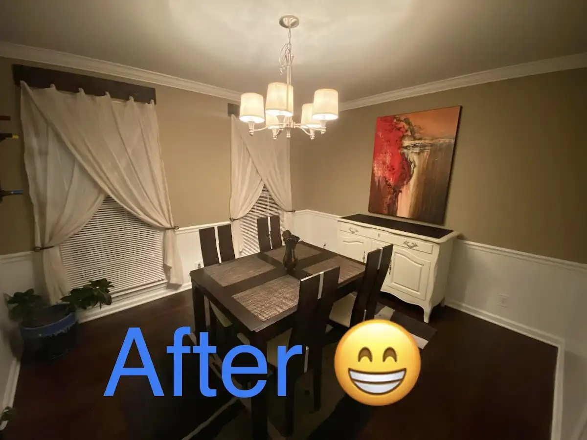 Professional dining room restoration after water damage in Broadview
